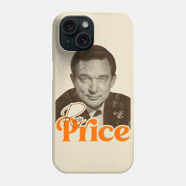 Ray Price // Classic Country Profile Icon Tribute Phone Case by darklordpug