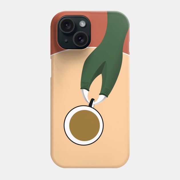 Tea Rex Phone Case by ClarkStreetPress