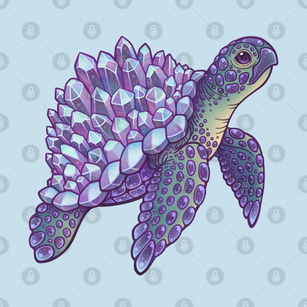 Crystal Sea Turtle by DoomedDreamer