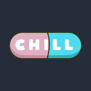 Cute and kawaii happy chill pills T-Shirt