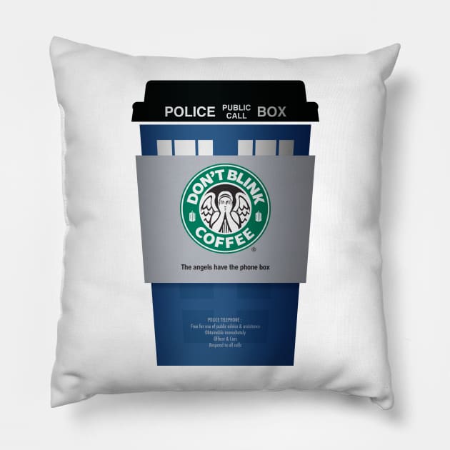 Doctor Coffee 5 Pillow by nofixedaddress