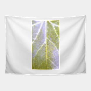 Simple Leaf Lines Tapestry