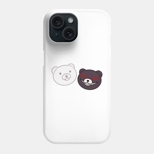 Junko Enoshima Monokuma Hair Pins Phone Case