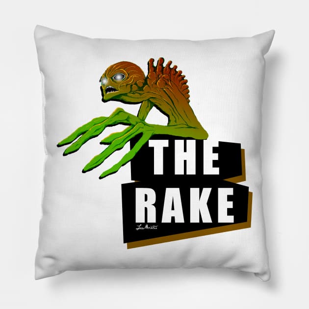 The Rake Pillow by lucamendieta