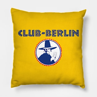 Club Berlin: energy drink from Berlin! Pillow