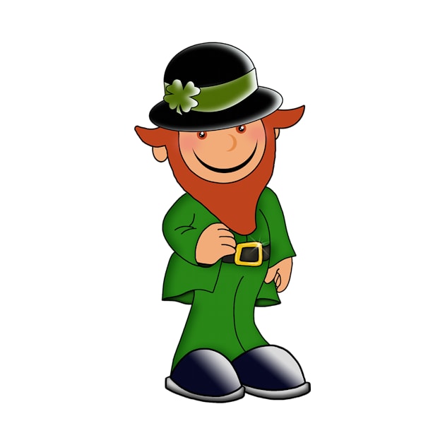 Lucky the Leprechaun St. Patrick's Day by CheriesArt