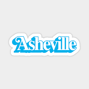 Vintage Asheville Magnet