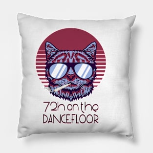 72H on the dancefloor - Catsondrugs.com - Techno Party Ibiza Rave Dance Underground Festival Spring Break  Berlin Good Vibes Trance Dance technofashion technomusic housemusic Pillow