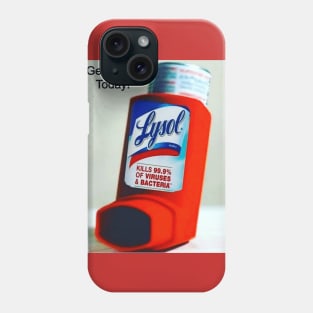 Breathing in liberalism? Here is your conservative inhaler! Phone Case