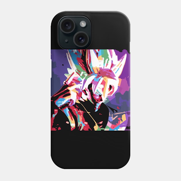 black goku Phone Case by BarnawiMT