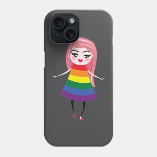 Rainbow pride flag Phone Case