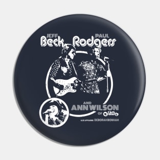 Jeff Beck Paul Rodgers - In Concert Pin