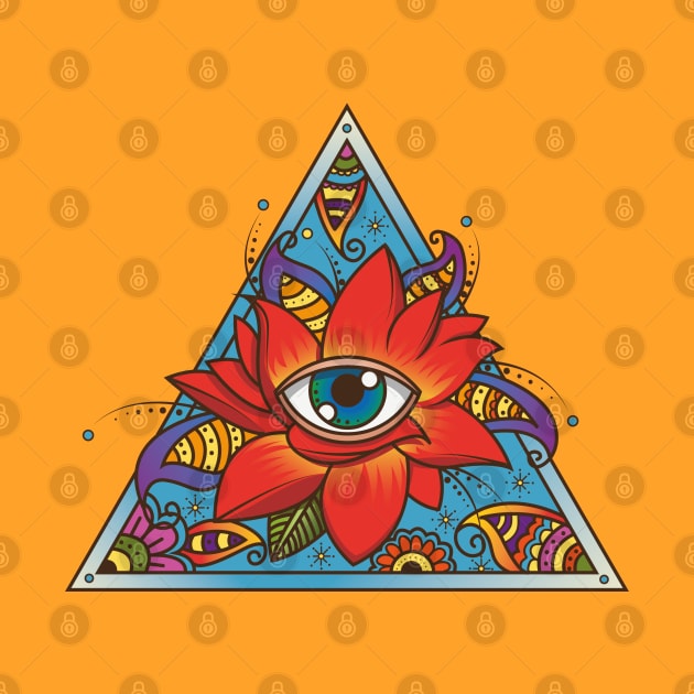 Illuminati Mandala Art by ArtMoore98