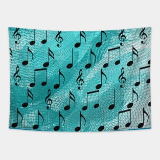 Music notes Tapestry