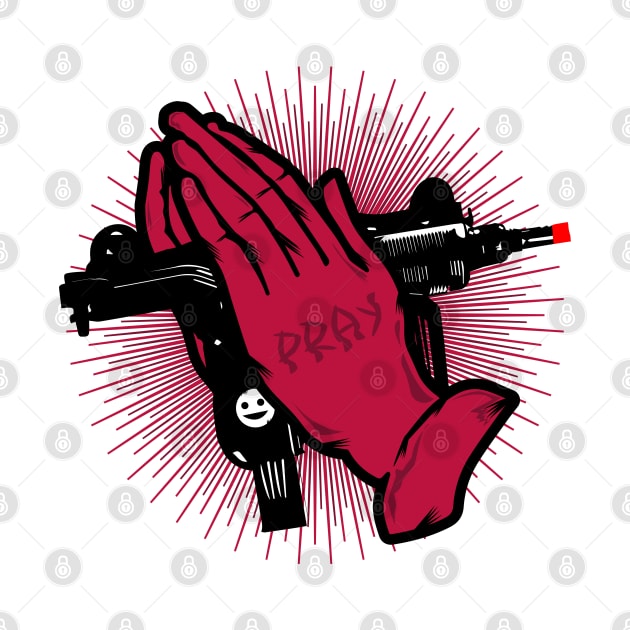 Irreverent Collection: Toy Gun - Pray n°1 by Biagiode-kd