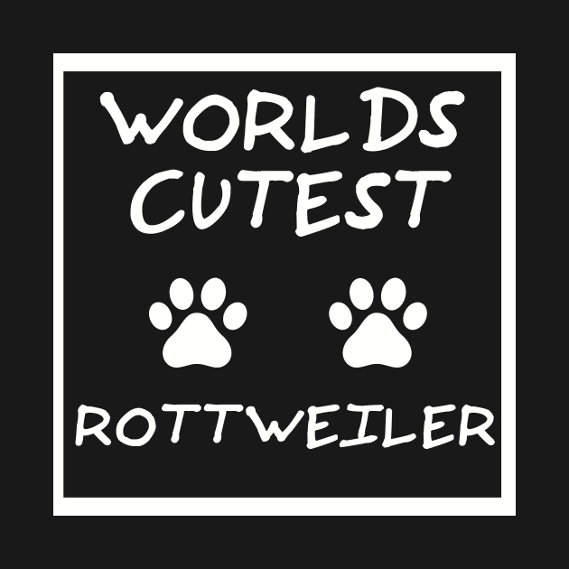 The perfect way to show your love for Rottweiler dogs by GOTOCREATE