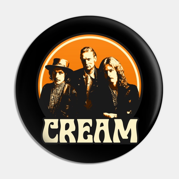 Favorite Music Gift of Cream For Men Women Pin by BarryBridgesScene