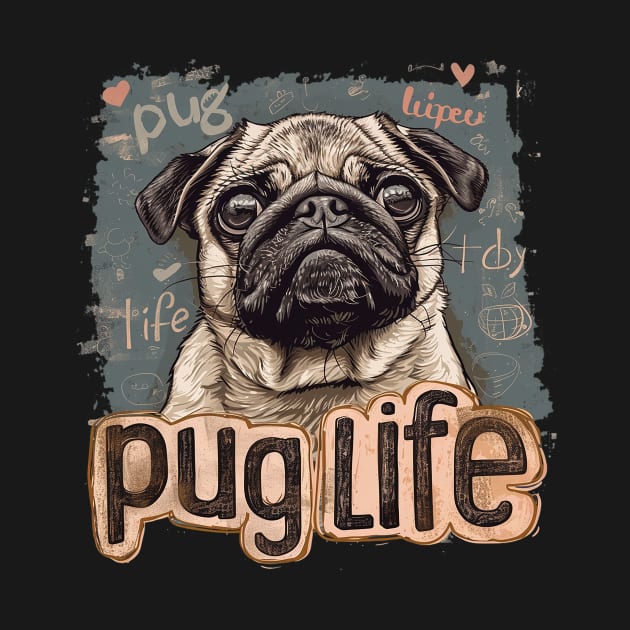 pug life by peterdoraki