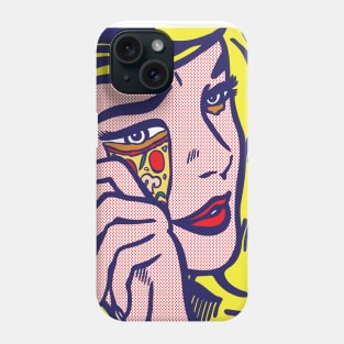 Crying Pizza Girl Phone Case