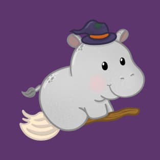 Hippo Witch T-Shirt