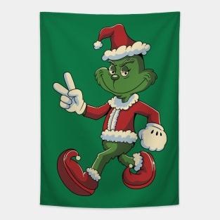 Mr. Grinch Christmas Tapestry