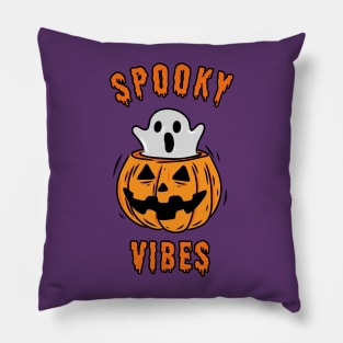 Halloween Spooky Vibes Pillow