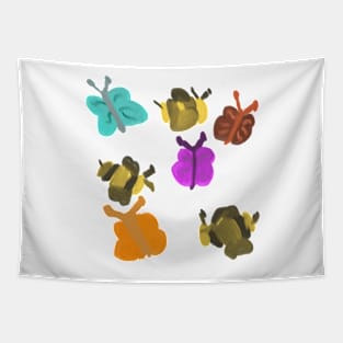 Bees and Butterflies Tapestry