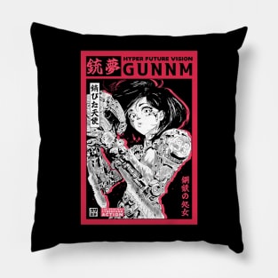 Red GUNNM alita Pillow