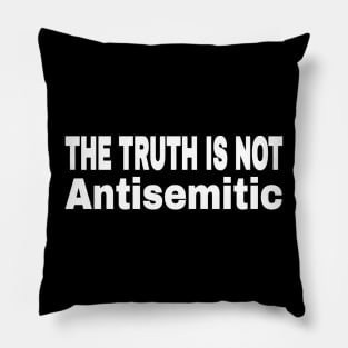 The Truth Is Not Antisemitic - Two-Tier - White - Front Pillow