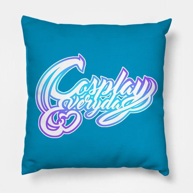 Cosplay Everyday - Color Pillow by stateements