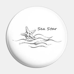 Sea Star Pin