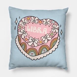 Libra Heart Cake Pillow