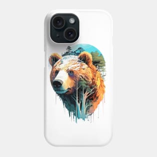 Grizzly Bear Animal World Predator Wild Nature Wilderness Phone Case