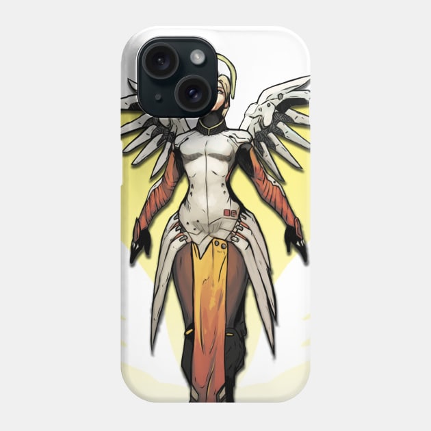 Overwatch - Mercy Phone Case by LiamShaw
