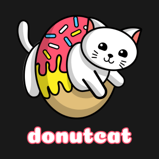 Donutcat Cat Donut Donut Resist Donut Judge Cute Donut Economics T-Shirt