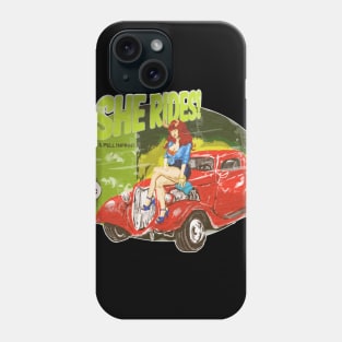 She Rides! Phone Case