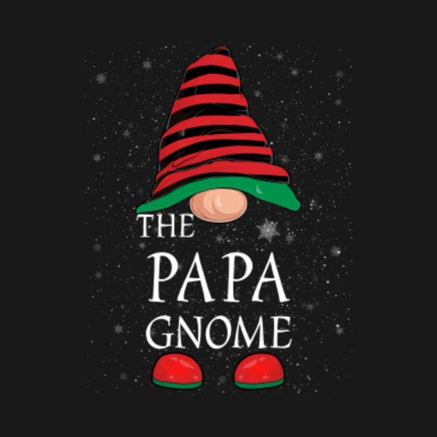 Discover Papa Gnome Family Matching Christmas Funny Gift Pajama - Gnome Christmas - T-Shirt