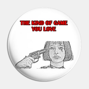 Leon Movie Sketch - The Kind of Game you Love Pin