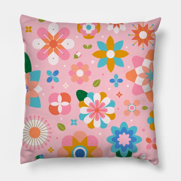 Flowers Pillow by noeyedeer