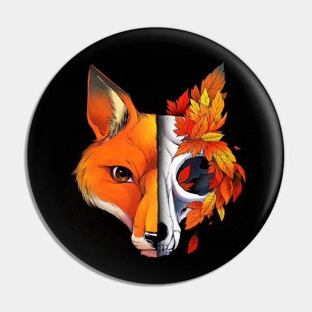 Autumn Fox Pin by Tobe_Fonseca