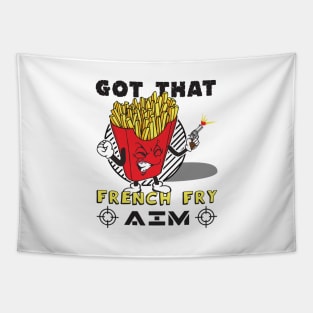 French Fry Aim Tapestry