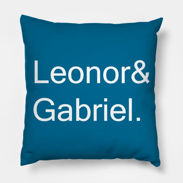 Leonor & Gabriel Pillow by SignyC