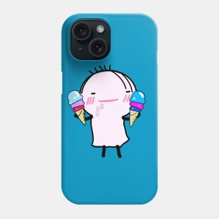 Oniong love ice cream Phone Case