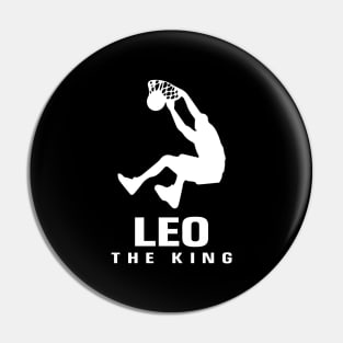 Leo Custom Player Basketball Your Name The King Pin