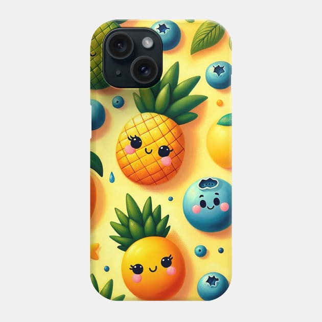 Fruity Pattern Phone Case by Cheebies