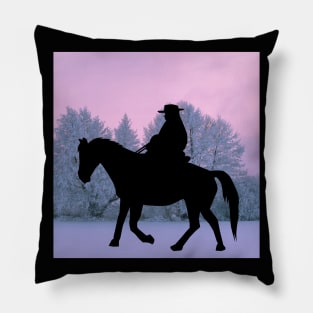 Horse and Rider Pillow