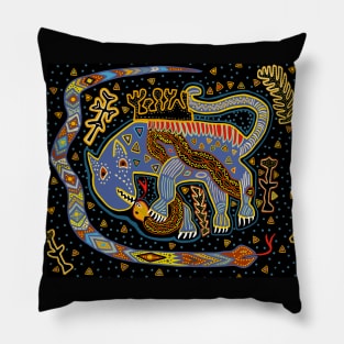 Tribal Tiger Shaman King Pillow