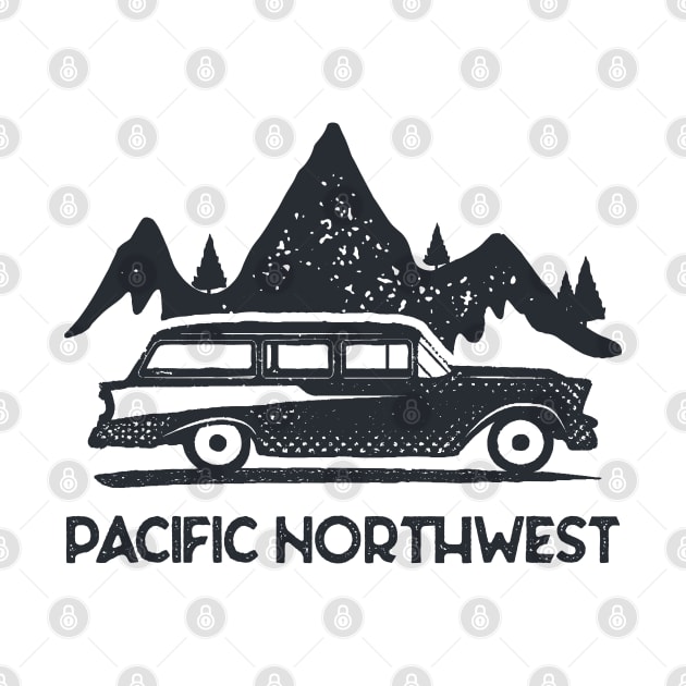 PNW Retro Station Wagon by happysquatch