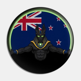 Anubis New Zealand Pin