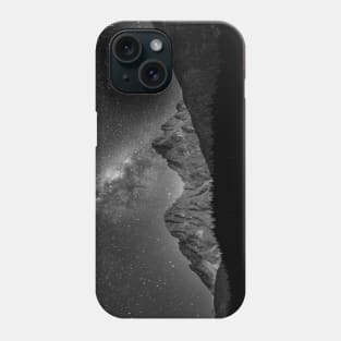 Milky way on Alps Phone Case